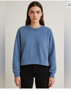 Lululemon Perfectly Oversized Crop Crew Softstreme Sweatshirt